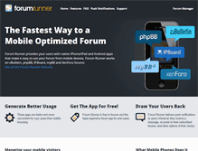 Tablet Screenshot of forumrunner.net